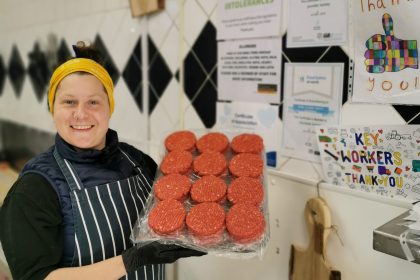 Butcher’s Block of Bromsgrove, celebrating second anniversary 1st August and plan on running charity event to mark occasion